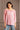 Pink & White Stripes Off Shoulder Top