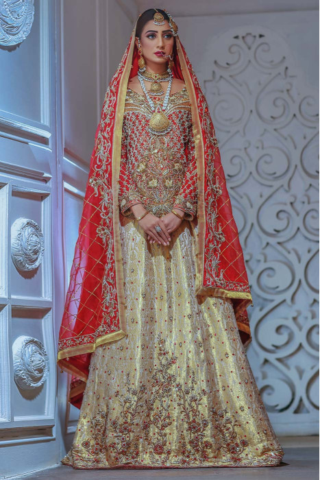 Maharani Red & Golden Bridal